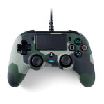 Nacon wired compact camouflage usb manette de jeu analogique / num�rique pc, playstation 4 - neuf