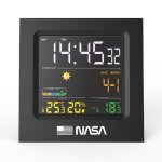 Nasa ws300 - station météo, ecran lcd 4. 3, piles aa, fonctions calendrier / horloge / alarme - noir ... Nasa ws300 - station météo, ecran lcd 4. 3, piles aa, fonctions calendrier / horloge / alarme - noir ...