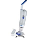 Nettoyeur de fond a batterie pour spas et piscines hors - sol - gre - �quip� d'un filtre a cartouche ...