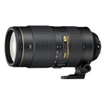 Nikon af - s nikkor 80 - 400mm f / 4. 5 - 5. 6g ed vr slr tlobjectif noir - neuf