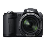 Nikon coolpix l110 1 / 2. 3 appareil - photo compact 12, 1 mp ccd (dispositif  transfert de charge) ...