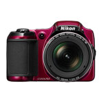 Nikon coolpix l820 1 / 2. 3 appareil - photo compact 16 mp cmos 4638 x 3456 pixels noir, rouge - reconditionn ...