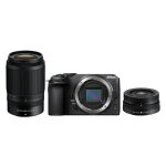 Nikon z 30 + 16 - 50 + 50 - 250 vr kit milc 20, 9 mp cmos 5568 x 3712 pixels noir - neuf