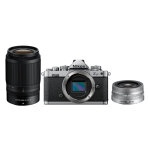 Nikon z fc + 16 - 50 vr + 50 - 250 vr - kit milc 20, 9 mp cmos 5568 x 3712 pixels noir, argent - neuf ...