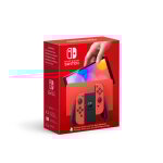 Nintendo switch - oled model - mario red edition console de jeux portables 17, 8 cm (7 ) 64 go cran ...