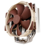 Noctua nh - u14s syst�me de refroidissement d'ordinateur processeur refroidisseur 12 cm marron, acier ...