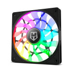 Nox slim fan boitier pc ventilateur 12 cm translucide 1 pice(s) - neuf