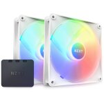 Nzxt f140 rgb core boitier pc ventilateur 14 cm blanc 2 pice(s) - neuf
