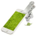 Objectif pour smartphone android iphone microscope smartphone x60 led uv argent yonis - neuf