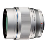 Olympus m. zuiko digital ed 75mm 1:1:8 milc objectif standard argent - neuf