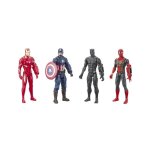 Pack de 4 figurines avengers de 30 cm, titan hero series, marvel avengers: endgame, des 4 ans titan hero ...