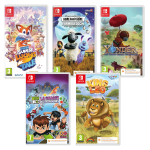 Pack 5 jeux de plateforme nintendo switch (code in a box) - neuf Pack 5 jeux de plateforme nintendo switch (code in a box) - neuf