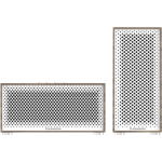 Pack base et enceinte satellite mr101 thomson en bois - neuf