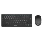 Pack clavier et souris sans fil - bluestork - pack - mini / fr - ultra compact - noir - neuf