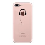 Pack protection pour iphone xr (coque silicone casque musique + film verre trempe) fun apple - neuf Pack protection pour iphone xr (coque silicone casque musique + film verre trempe) fun apple - neuf