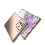 Pack protection pour samsung galaxy note 20 (coque silicone anti - chocs + film verre trempe) - neuf