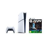 Pack ps5 slim & ea sports fc 24 - console de jeux playstation 5 slim (digitale) 1 to, blanc - neuf