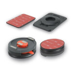 Pack support mural fixation autocollant + serrure universelle autocollante - fitclic? neo? - neuf