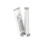 Panasonic kx - tgk220frw tlphone tlphone dect identification de l'appelant blanc - neuf