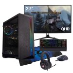 Pc gamer complet - intel core i5 - 12400f, nvidia rtx 3050, 16go ram, 2to ssd, fdos, moniteur 27 qhd ...