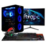 Pc gamer complet nitropc pack diamond - intel i7 - 12700kf, rtx 3060 12go, ram 32go, m. 2 2to, windows ...