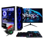 Pc gamer complet nitropc pack gold - amd ryzen 5 5500, rtx 3050 8go, ram 16go, m. 2 1to, windows 11, ... Pc gamer complet nitropc pack gold - amd ryzen 5 5500, rtx 3050 8go, ram 16go, m. 2 1to, windows 11, ...