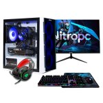 Pc gamer complet nitropc pack gold plus - amd ryzen 5 5600x, rtx 3050 8go, ram 16go, m. 2 1to, windows ... Pc gamer complet nitropc pack gold plus - amd ryzen 5 5600x, rtx 3050 8go, ram 16go, m. 2 1to, windows ...