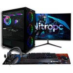 Pc gamer complet nitropc pack nitro plus - intel i9 - 12900kf, rtx 4070 super 12go, ram 32go, m. 2 2to, ...
