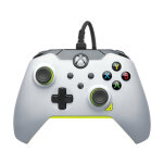 Pdp manette filaire: blanc �lectriquepour xbox series x|s, xbox one et windows 10 / 11 - neuf