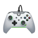 Pdp manette filaire: blanc fluopour xbox series x|s, xbox one et windows 10 / 11 - neuf Pdp manette filaire: blanc fluopour xbox series x|s, xbox one et windows 10 / 11 - neuf