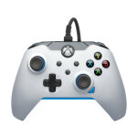 Pdp manette filaire: ion blancpour xbox series x|s, xbox one et windows 10 / 11 - neuf