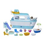 Peppa pig, le bateau de croisiere de peppa, coffret de jeu avec 17 pieces, jouets pr�scolaires, des 3 ...