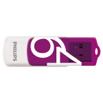Philips fm64fd05b lecteur usb flash 64 go usb type - a 2. 0 violet, blanc - neuf