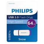 Philips fm64fd70b lecteur usb flash 64 go usb type - a 2. 0 violet, blanc - neuf