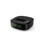 Philips tar3205 / 12 radio portable horloge numrique noir - neuf