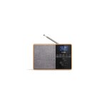 Philips tar5505 / 10 radio portable numrique noir, gris, bois - neuf
