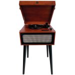 Platine vinyle sur pied bluetooth out haut parleurs intgres - neuf