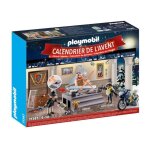 Playmobil 71347 calendrier de l'avent - police - - la magie de nol - 24 cases a ouvrir - pour attendre ...