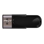Pny attach 4 2. 0 64gb lecteur usb flash 64 go usb type - a noir - neuf