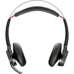 Poly voyager focus uc b825 - m casque sans fil arceau bureau / centre d'appels bluetooth noir - neuf