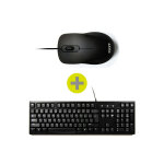 Port designs 900900 clavier souris incluse usb azerty franais noir - neuf
