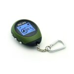 Porte cles mini traceur gps localisation ecran lcd altitude 16 points d'interets yonis - neuf