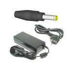 Charger (power supply), 19v, 3. 42a for maxdata pro 7100x, plug 4. 8 x 1. 7 mm round - neuf