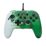 Powera manette de jeu analogique nintendo switch, vert, blanc - neuf