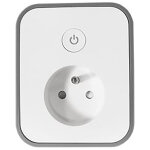 Prise connecte wifi + bluetooth ; 2 prises usb a avec compteur 16a konyks - neuf