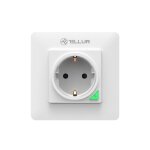 Prise murale tellur wifi, 3000w, 16a, blanc - neuf