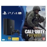 Ps4 pro 1to + call of duty: world war ii - reconditionn