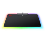 Redragon epeius rgb p009 tapis de souris de jeu noir, translucide - neuf