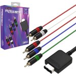 Retro - bit prism cble  composantes gamecube - neuf
