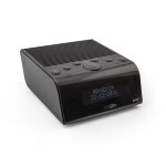 Rveil - dab plus et radio fm - double alarme avec snooze ? sur secteur et batterie - noir (hcg011dab) ...